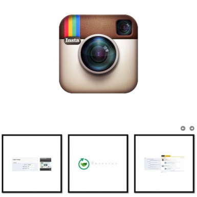 Instagram images carousel