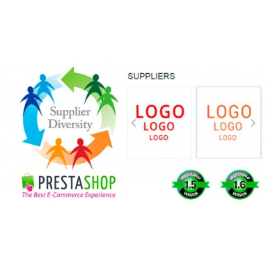 Карусель с логотипами поставщиков для Prestashop